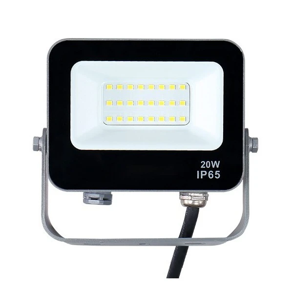 Led reflektor 20W SMD M480020-S5 6500K MITEA tamno sivi